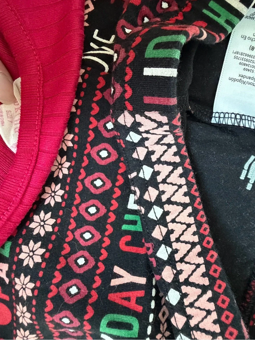 Bkind Christmas Girls Leggings Set Size 7